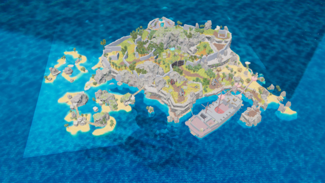 changed position of marley and reiterated beach to a cliff