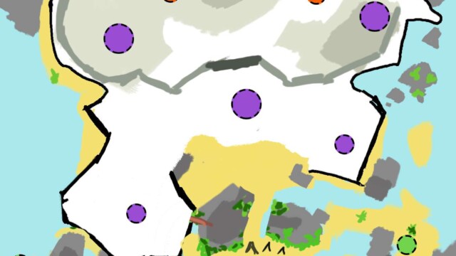 new approach with more beach island pirate vibes